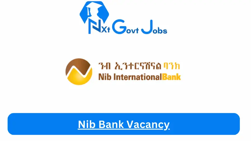 Nib Bank Vacancy