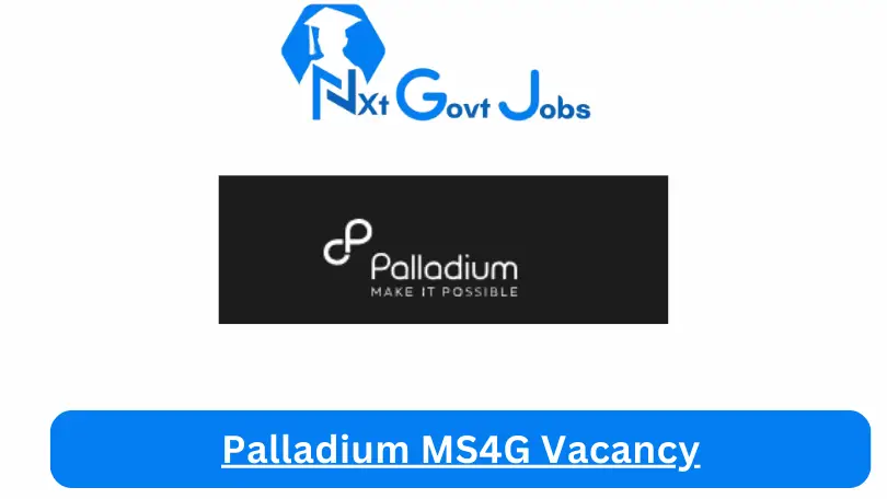 Palladium MS4G Vacancy