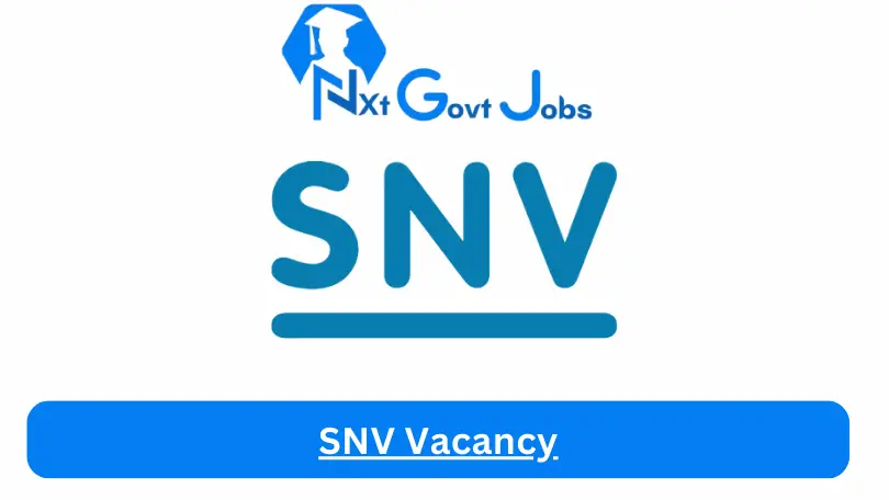 SNV Vacancy